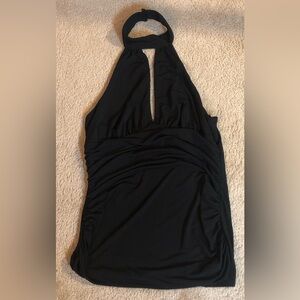 Frederick's of Hollywood Black Halter Top
